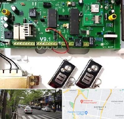 نصب دزدگیر منزل در ظفر 