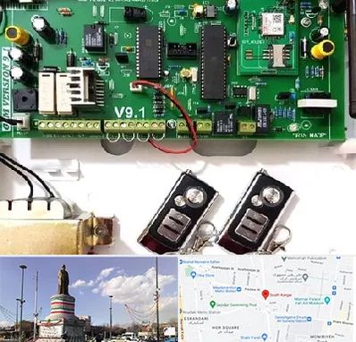 نصب دزدگیر منزل در کارگر جنوبی 