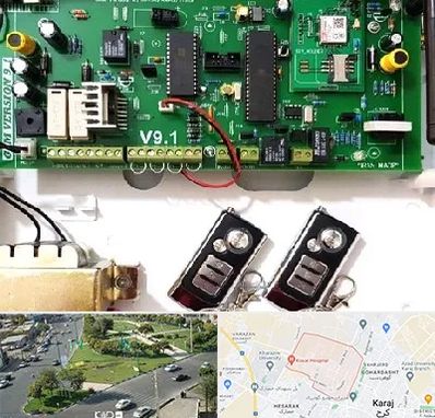 نصب دزدگیر منزل در شاهین ویلا کرج 