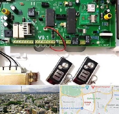 نصب دزدگیر منزل در گیشا 