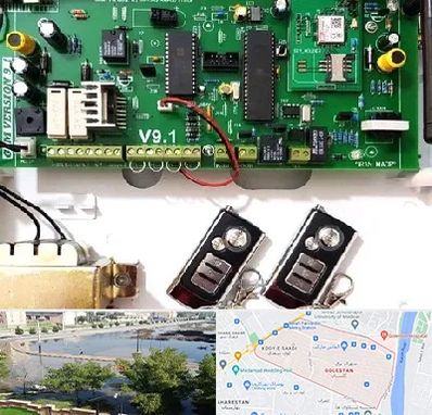 نصب دزدگیر منزل در گلستان اهواز 