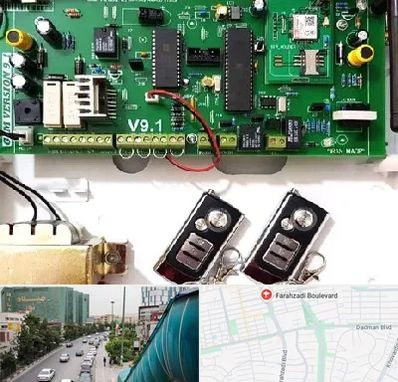 نصب دزدگیر منزل در بلوار فرحزادی