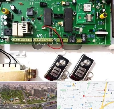 نصب دزدگیر منزل در آیت الله کاشانی 