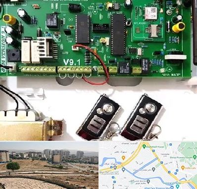 نصب دزدگیر منزل در کوی وحدت شیراز 