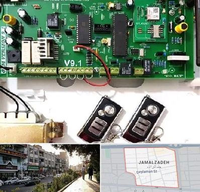 نصب دزدگیر منزل در خیابان جمالزاده