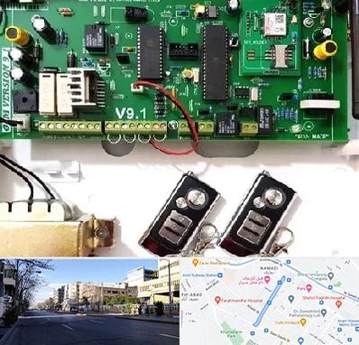 نصب دزدگیر منزل در خیابان ملاصدرا شیراز