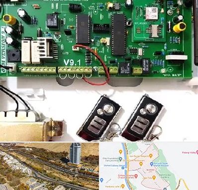 نصب دزدگیر منزل در خیابان نیایش شیراز 