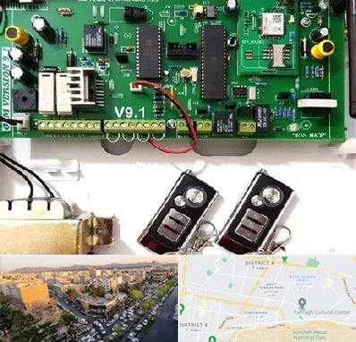 نصب دزدگیر منزل در تهرانپارس 