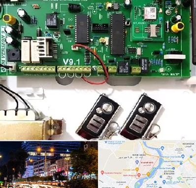 نصب دزدگیر منزل در کیانپارس اهواز 