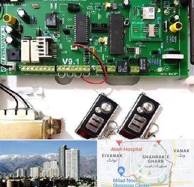 نصب دزدگیر منزل در شهرک غرب 