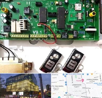 نصب دزدگیر منزل در جمهوری 