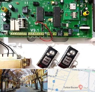 نصب دزدگیر منزل در تربیت تبریز 