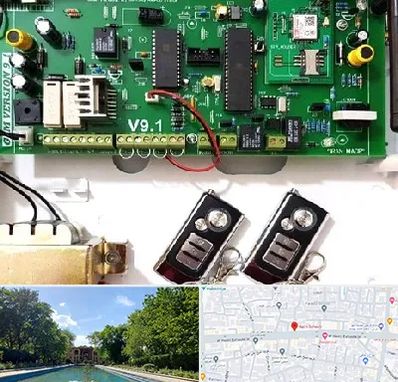 نصب دزدگیر منزل در هشت بهشت اصفهان 