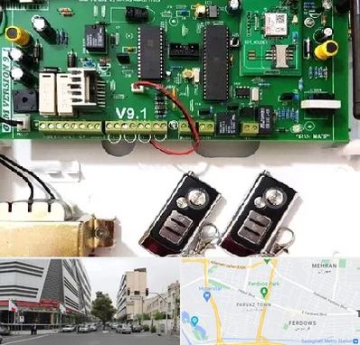 نصب دزدگیر منزل در بلوار فردوس 