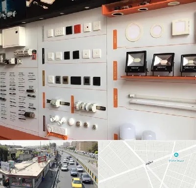 لوازم الکتریکی در خیابان دماوند