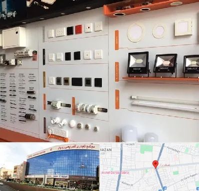 لوازم الکتریکی در نصف راه تبریز 