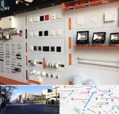 لوازم الکتریکی در خیابان ملاصدرا شیراز 