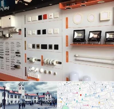 لوازم الکتریکی در میدان شهرداری رشت 