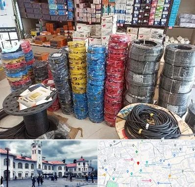 پخش عمده لوازم الکتریکی در میدان شهرداری رشت 