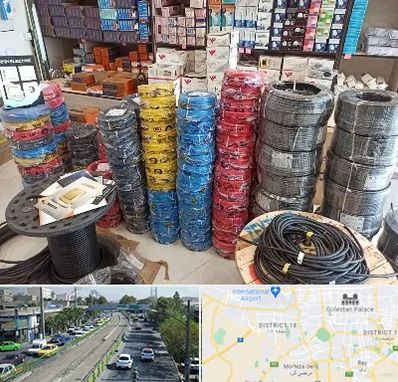 پخش عمده لوازم الکتریکی در جنوب تهران 