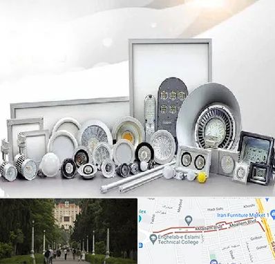 بورس لوازم الکتریکی در بلوار معلم رشت 