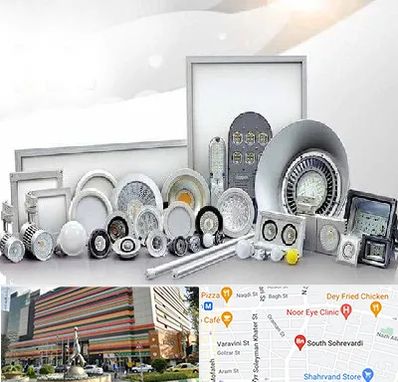 بورس لوازم الکتریکی در سهروردی 