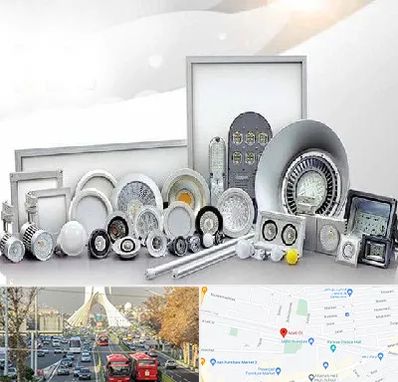 بورس لوازم الکتریکی در خیابان آزادی 