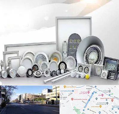 بورس لوازم الکتریکی در خیابان ملاصدرا شیراز 