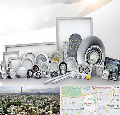 بورس لوازم الکتریکی در گیشا 