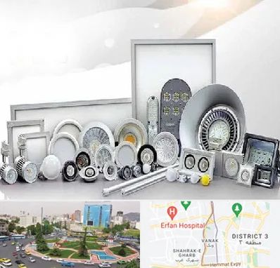 بورس لوازم الکتریکی در ونک 