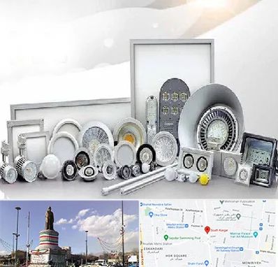 بورس لوازم الکتریکی در کارگر جنوبی 