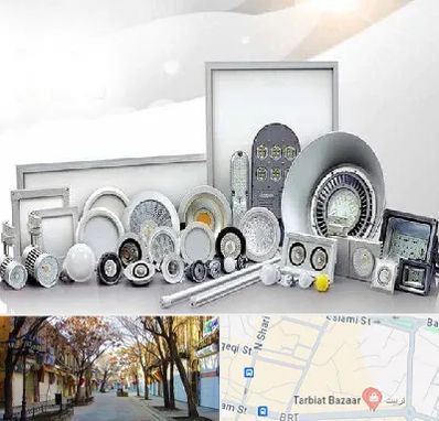 بورس لوازم الکتریکی در تربیت تبریز 