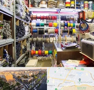 فروش سیم و کابل در تهرانپارس 