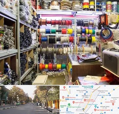 فروش سیم و کابل در شریعتی 