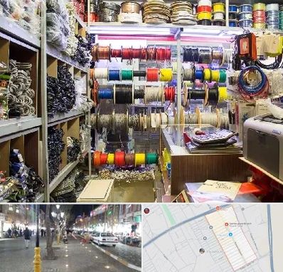 فروش سیم و کابل در باغ فیض اسلامشهر 