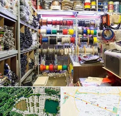 فروش سیم و کابل در وکیل آباد مشهد 