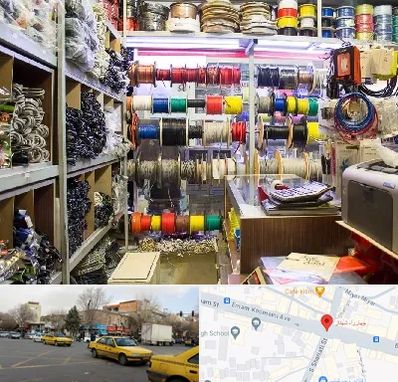 فروش سیم و کابل در شهناز تبریز 