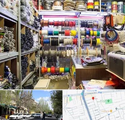 فروش سیم و کابل در کوی فیروز تبریز 