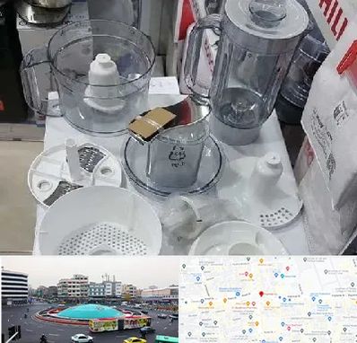 قطعات غذاساز در میدان انقلاب 