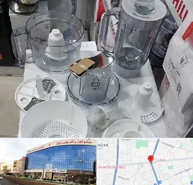 قطعات غذاساز در نصف راه تبریز 