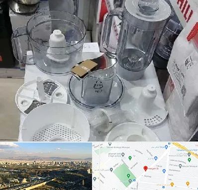 قطعات غذاساز در هنگام 