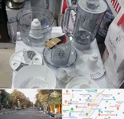 قطعات غذاساز در شریعتی 