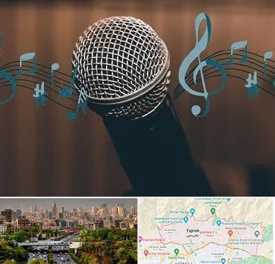 آموزشگاه آواز در منطقه 1 تهران