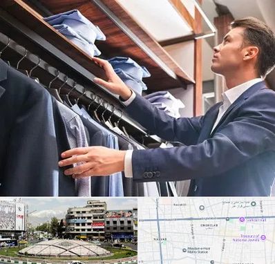 فروشگاه کت شلوار در مرکز تهران