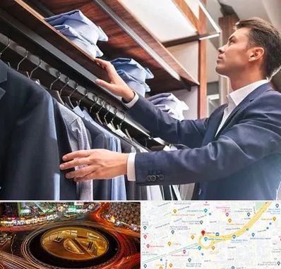 فروشگاه کت شلوار در میدان ولیعصر