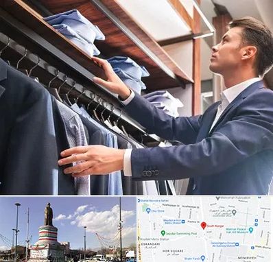 فروشگاه کت شلوار در کارگر جنوبی