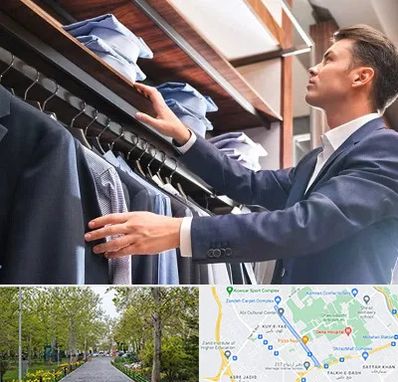 فروشگاه کت شلوار در قدوسی غربی شیراز