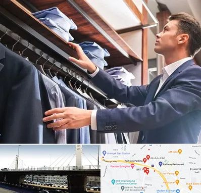 فروشگاه کت شلوار در پارک وی