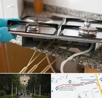 قطعات اجاق گاز در بلوار معلم رشت 