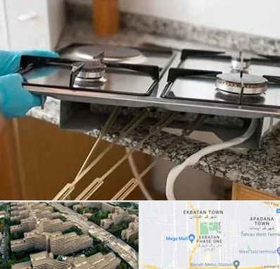 قطعات اجاق گاز در اکباتان 